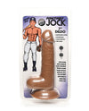 Fantasy Jock Baseball Spiller 7" Realistisk Dildo med Sugekop - Tan