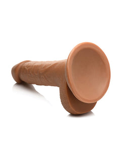 Fantasy Jock Baseball Spiller 7" Realistisk Dildo med Sugekop - Tan