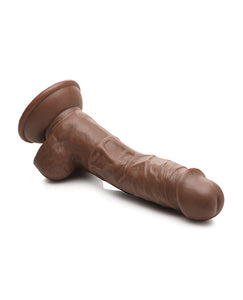 Wesley 7" Realistisk Sugekop Dildo med Kugler - Dark Fantasy Udgave