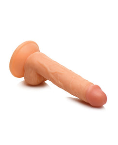 Fantasy 7" Realistic Jock Swimmer Dildo med Sugkopp & Bollar - Ljus