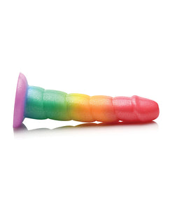 Simply Sweet 6.5" Rainbow Phallic Dildo by Curve Toys