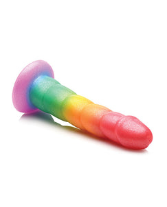 Simply Sweet 6.5" Rainbow Phallic Dildo by Curve Toys