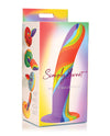 Simply Sweet Rainbow Silicone Pleasure Wand by Curve Toys