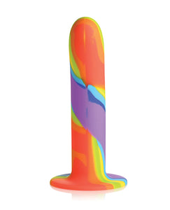 Simply Sweet Rainbow Silicone Pleasure Wand by Curve Toys