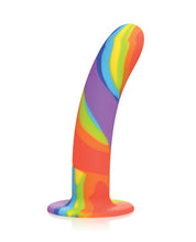 Load image into Gallery viewer, Simply Sweet Rainbow Silicone Pleasure Wand by Curve Toys
