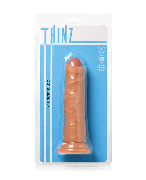 Thinz 7-tommer Ultra-Slank Realistisk Dildo med Sugekop