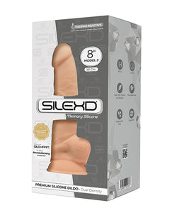 Silexd Modell Xd02 7" Silexpan Dildo - Flesh