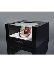 Load image into Gallery viewer, Pleasure Collection Customizable Collar - White/Rose Gold
