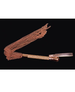 Frusta a catena in oro rosa della collezione Pleasure Accessory