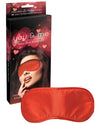 Seductive Silky Red Blindfold for Couples