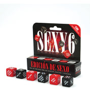 Load image into Gallery viewer, Seductive 6 Dice Game - Spanish Edition for Intimate Adventures
