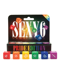 Sexet 6 terningspil - Pride Edition