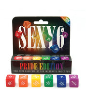 Cargue la imagen en el visor de la galería, Juego de 6 dados sexys: edición Pride
