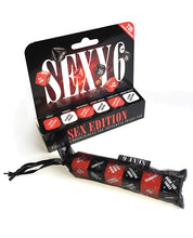 Charger l&#39;image dans la visionneuse de la galerie, Jeu de 6 dés sexy - Édition sexe
