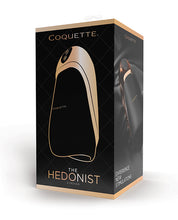 Încărcați imaginea în vizualizatorul Galerie, Coquette The Hedonist Pleasure Stroker - Negru/Roz Aur
