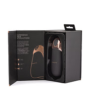 Load image into Gallery viewer, Coquette The Hedonist Pleasure Stroker - Black/Rose Gold
