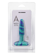 Load image into Gallery viewer, A Play 4&quot; Groovy Silicone Anal Plug
