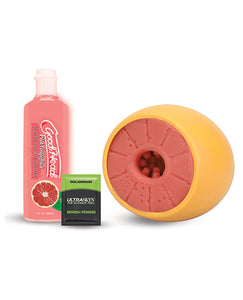 Grapefruit Pleasure Stroker Set