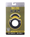 Fort Troff Pinch Zero Metal Cock Ring - Black