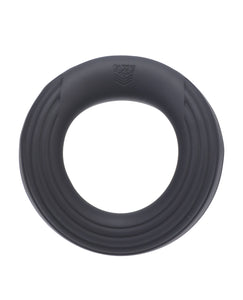 Fort Troff Rev Throbber Flex Vibe Cock Ring - Onyx