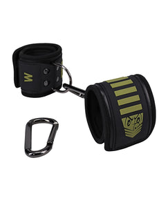 Fort Troff Tactical Bondage Cuffs - Negru/Verde