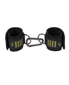 Fort Troff Tactical Bondage Cuffs - Black/Green