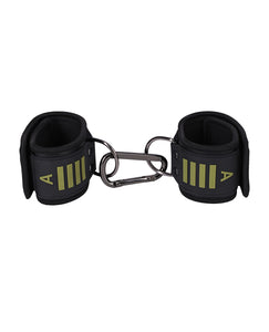 Fort Troff Tactical Ankle Restraints - Stealth Black/Green