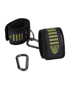 Fort Troff Algemas Táticas para Tornozelo - Preto Verde Stealth