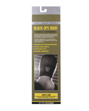 Carica l&#39;immagine nel visualizzatore Galleria, Stealth Performance Black Ops Hood - Grande, Nero
