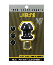 Carregue a imagem no visualizador da Galeria, Fort Troff Black Kum Keeper Anal Plug
