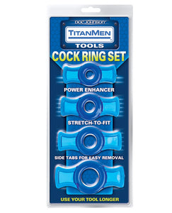 Set di anelli per il pene Titanmen Tools