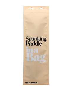 Impact Play Spanking Paddle - Sort til Sensationel Leg