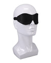 Black Velvet-Lined Blindfold Bag