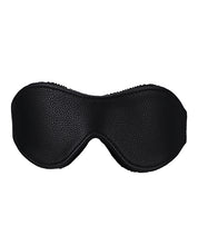 Load image into Gallery viewer, Black Velvet-Lined Blindfold Bag for Comfort and Style
