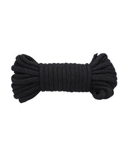 Load image into Gallery viewer, 32 Ft Cotton Binding Rope - Black for Versatile Uses
