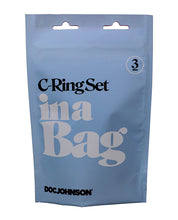 Ladda bilden i Galleri Viewer, In A Bag C-rings Set - Svart
