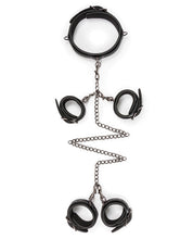 Load image into Gallery viewer, Versatile Bondage Play Set with Adjustable Collar and Cuffs
