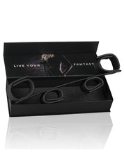 Load image into Gallery viewer, Adjustable Faux Leather Wrist &amp; Ankle Restraint Bar
