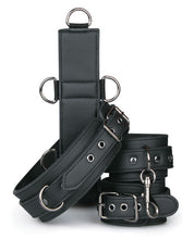 Load image into Gallery viewer, Deluxe Bondage Neck to Wrist Restraint Kit - Black Set
