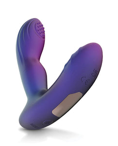 Hueman Galaxy Tapping Butt Plug - Violet