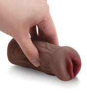 Load image into Gallery viewer, Vanessa Del Rio Classic Chocolate Stroker for Realistic Pleasure
