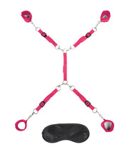 Load image into Gallery viewer, Ultimate Hot Pink Bed Bondage Restraint Set for Couples
