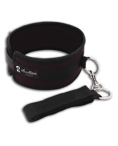 Seductive Neoprene Collar and Leash Duo for Playful Adventures