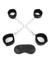 Load image into Gallery viewer, Ultimate Chain Hogtie Set with Plush Cuffs for Pleasure
