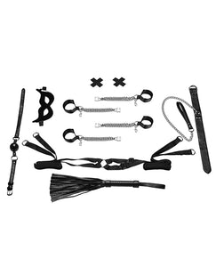 Conjunto de Capa de Cama BDSM de 6 Peças Bound to Pleasure para Casais