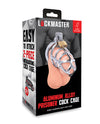 Premium 3.75 Inch Stainless Steel Cock Restraint Cage Silver