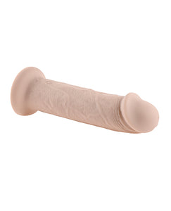 Ultra-Realistic 7" Vibrating Suction Cup Dong - Light