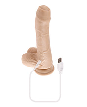 Carregue a imagem no visualizador da Galeria, Dildo Vibratório Peek A Boo Evolved de Marfim
