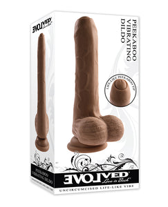 Dildo Vibratório Peek A Boo Evolved de Marfim