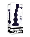 Vibração anal com controle remoto Purple Pleasure Orbit - Roxo